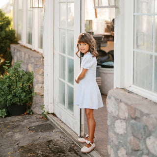 Organic Puff Sleeve Sweater Dress - Glamourous Grace