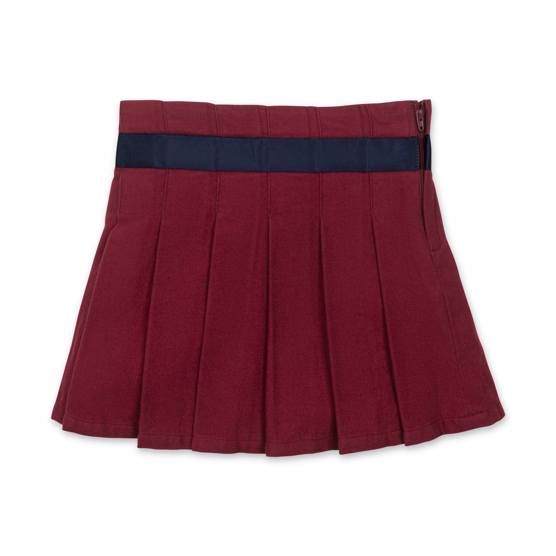 Organic Pleated Skirt with Bow - Glamourous Grace