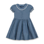 Organic Pintuck Chambray Dress - Glamourous Grace