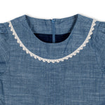 Organic Pintuck Chambray Dress - Glamourous Grace