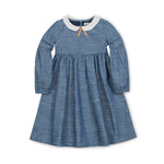 Organic Chambray Empire Dress - By Baano