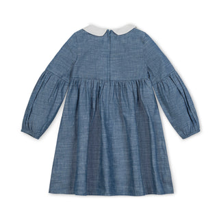 Organic Chambray Empire Dress - By Baano