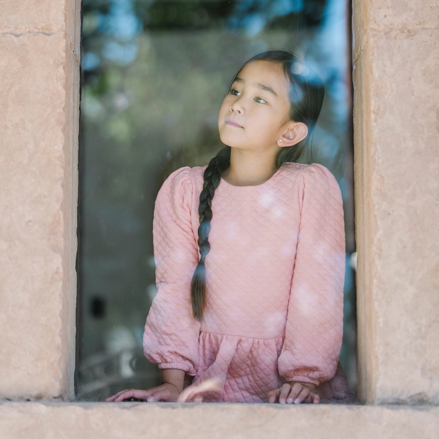 Quilted Drop Waist Dress - Glamourous Grace