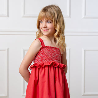 Organic Smocked Sundress - Glamourous Grace