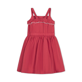 Organic Button Front Ruffle Sundress - Glamourous Grace
