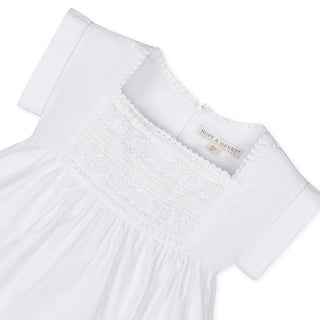 Organic Seersucker Empire Waist Dress - Glamourous Grace