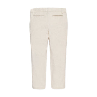 Organic Seersucker Suit Pant Tan - By Baano