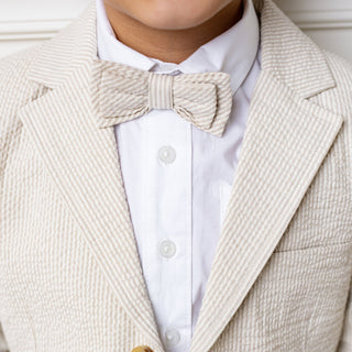 Organic Seersucker Suit Jacket - By Baano