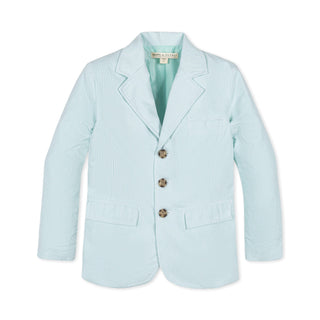 Organic Seersucker Suit Jacket - By Baano