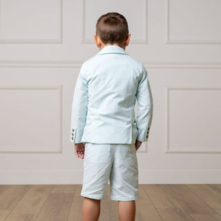 Organic Seersucker Suit Jacket - By Baano