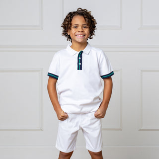 Organic Pique Polo - Glamourous Grace