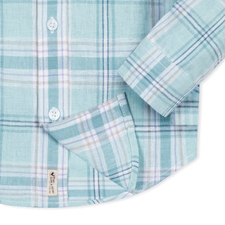 Linen Button Down Shirt - Baby - Glamourous Grace