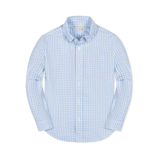 Organic Seersucker Shirt - Baby - Glamourous Grace