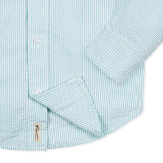Organic Seersucker Shirt - Baby - Glamourous Grace