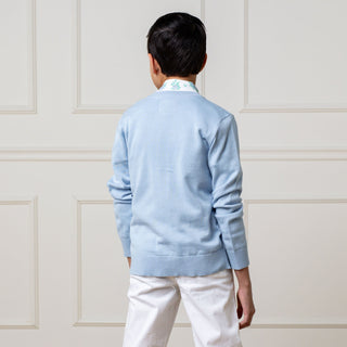 Organic Tipped Cardigan - Glamourous Grace