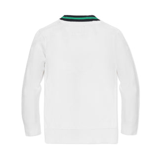 Organic Tipped Cardigan Hope & Henry