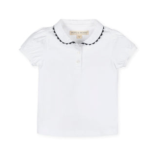 Organic Puff Sleeve Polo - Glamourous Grace