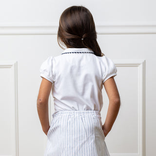Organic Puff Sleeve Polo - Glamourous Grace