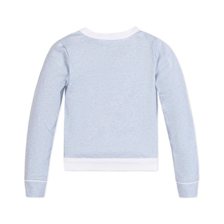 Organic French Terry Contrast Trim Cardigan - Glamourous Grace