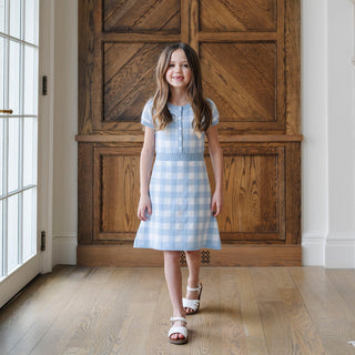 Organic Button Front Sweater Dress - Glamourous Grace