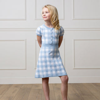 Organic Button Front Sweater Dress - Glamourous Grace