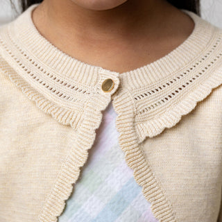 Organic Cropped Special Cardigan - Glamourous Grace