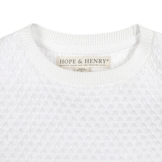 Organic Ruffle Edge Sweater Top - Glamourous Grace