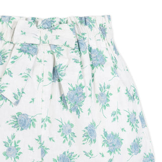 Linen Pull - On Paperbag Shorts - Glamourous Grace