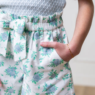 Linen Pull - On Paperbag Shorts - Glamourous Grace