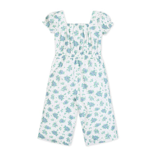Linen Puff Sleeve Jumpsuit - Glamourous Grace