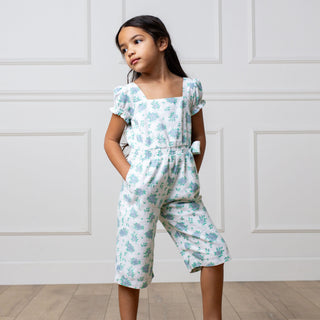 Linen Puff Sleeve Jumpsuit - Glamourous Grace