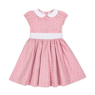 Organic Sateen Peter Pan Collar Dress - Glamourous Grace
