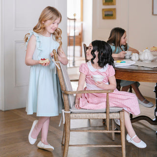 Organic Sateen Peter Pan Collar Dress - Glamourous Grace