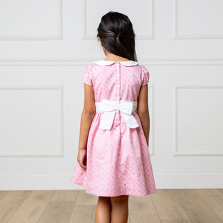 Organic Sateen Peter Pan Collar Dress - Glamourous Grace