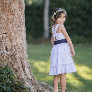 Organic Cross Back Party Dress - Glamourous Grace