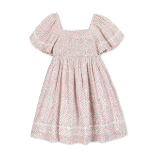 Organic Smocked Bell Sleeve Dress - Glamourous Grace