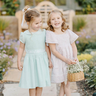 Organic Smocked Bell Sleeve Dress - Glamourous Grace