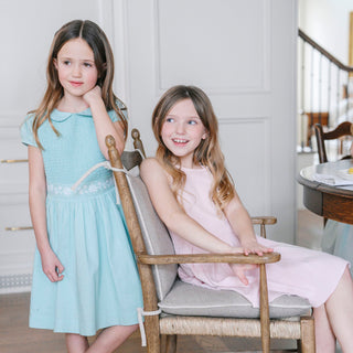 Organic Puff Sleeve Smocked Party Dress - Glamourous Grace