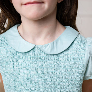 Organic Puff Sleeve Smocked Party Dress - Glamourous Grace