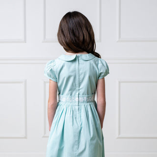 Organic Puff Sleeve Smocked Party Dress - Glamourous Grace