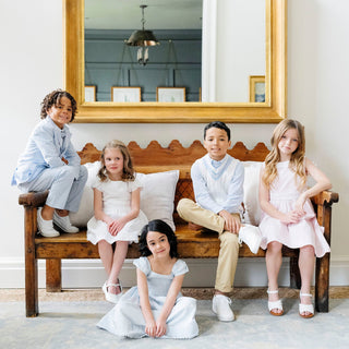 Organic Sateen Flower Girl Dress - Glamourous Grace