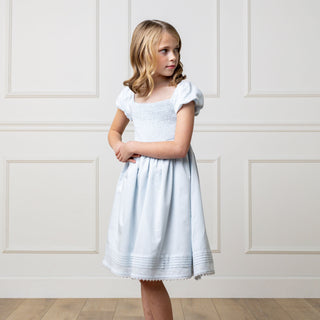 Organic Sateen Flower Girl Dress - Glamourous Grace