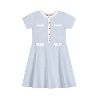 Organic French Terry Contrast Dress - Glamourous Grace
