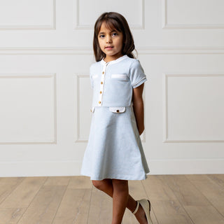 Organic French Terry Contrast Dress - Glamourous Grace
