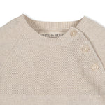 Organic Footed Sweater Romper - Glamourous Grace