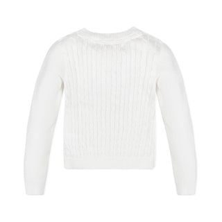 Organic Cable Cardigan Sweater - Baby - Glamourous Grace