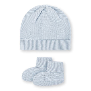 Organic Sweater Beanie and Bootie Set - Glamourous Grace