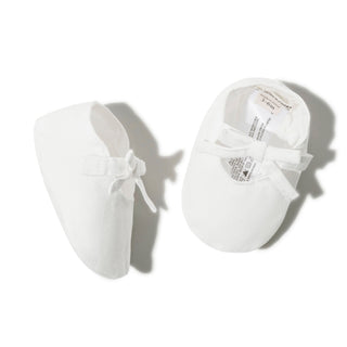 Linen Bow Soft Shoe - By Baano