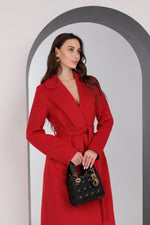 Astoria Classic Wraparound Wool Blend Overcoat