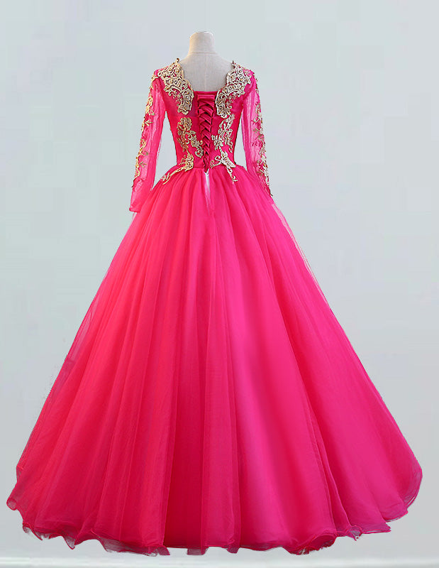 Navy long sleeve bride gown plus size wedding dress gown dark blue princess prom dress ball gown